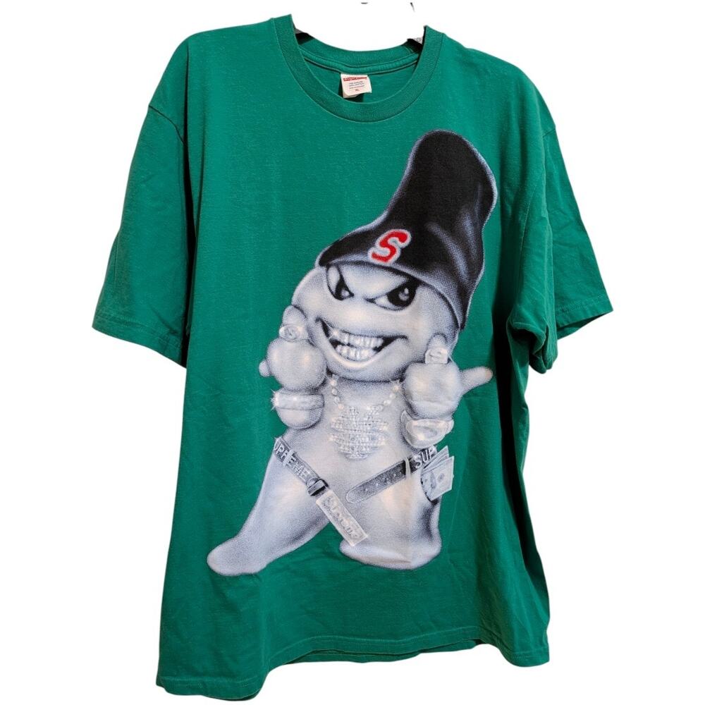 Supreme Snowman Shirt by Art Dealer Green men's XL
New without tags
Authentic